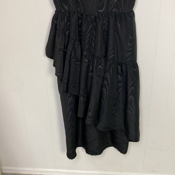 NEW! Kate Spade New York Target Tiered Ruffle Midi Tank Dress Black SZ L - Picture 6 of 10